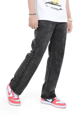 comfits Loose Fit Men Grey Jeans