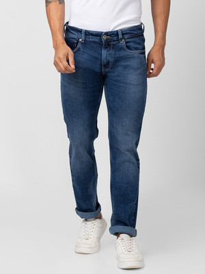 Spykar Relaxed Fit Men Blue Jeans