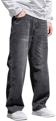 BREXX Relaxed Fit Men Grey Jeans