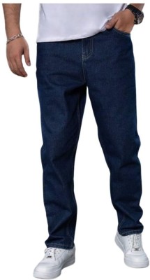 M Q Denim Straight Fit Men Dark Blue Jeans