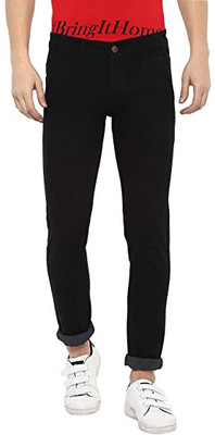 mevan Slim Men Black Jeans