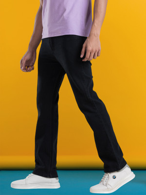 Marsh-X Loose Fit Men Black Jeans