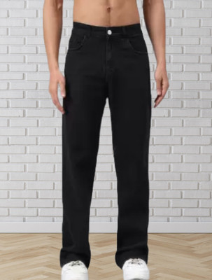 comfits Loose Fit Men Black Jeans