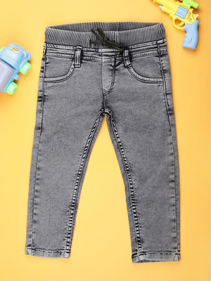 V-MART Regular Boys Grey Jeans