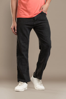 Marsh-X Relaxed Fit Men Black Jeans