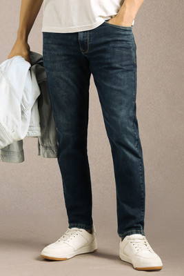 LOUIS PHILIPPE Regular Men Dark Blue Jeans