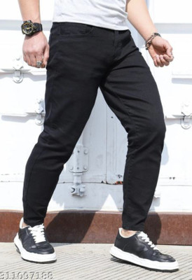 Crishtaliyo Regular Men Black Jeans