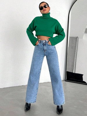 WHISQ Regular Women Light Blue Jeans