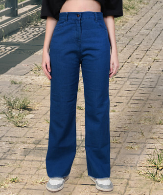 DenimStory Boyfriend Women Dark Blue Jeans