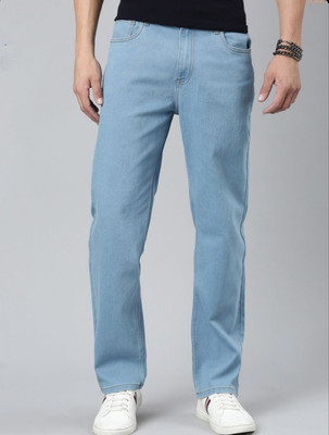 LEVORCE Loose Fit Men Light Blue Jeans