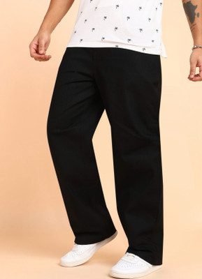 RileyRush Straight Fit Men Black Jeans