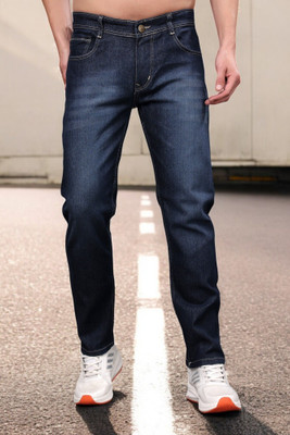 ZAYSH Regular Men Dark Blue Jeans