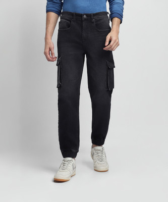 Dennis Lingo Jogger Fit Men Black Jeans