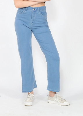 SKYGLORY Regular Women Light Blue Jeans