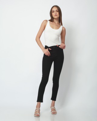 Noggah Skinny Women Black Jeans