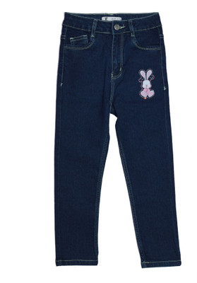 Ywee Slim Girls Dark Blue Jeans