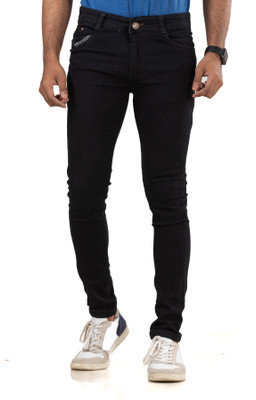 Lzard Slim Men Black Jeans