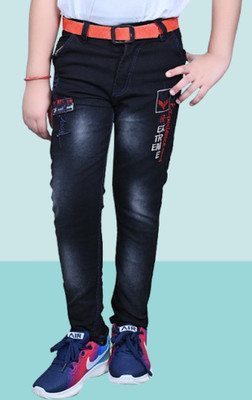 Laahsuak Regular Boys Black Jeans
