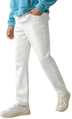 CABRRR Slim Men White Jeans