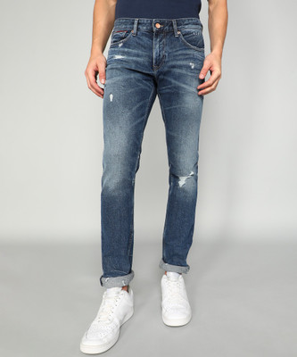 TOMMY HILFIGER Slim Men Blue Jeans