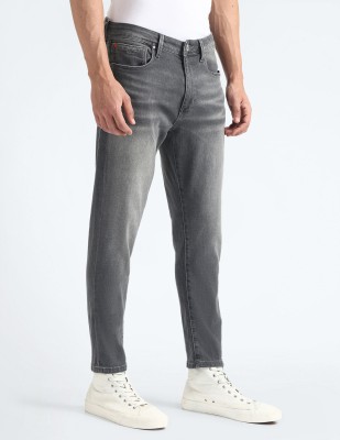 FLYING MACHINE Tapered Fit Men Grey Jeans