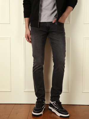 WROGN Slim Men Grey Jeans