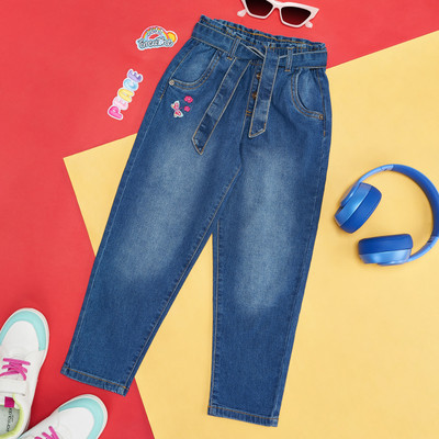 Pantaloons Junior Regular Girls Blue Jeans