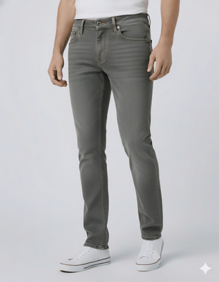 Zyra Regular Men Grey Jeans