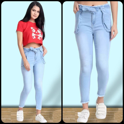 1DAYSTREET Skinny Women Light Blue Jeans