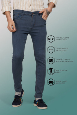 Lzard Slim Men Grey Jeans