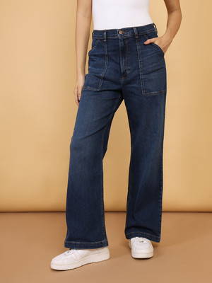 Wrangler Regular Women Dark Blue Jeans