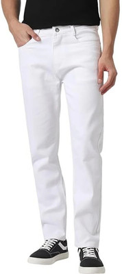 CABRRR Slim Men White Jeans