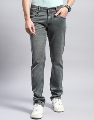 MONTE CARLO Slim Men Grey Jeans