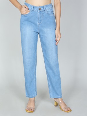 NOVIO Regular Women Light Blue Jeans