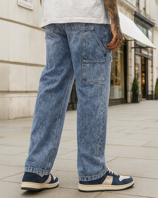 BEWAKOOF Straight Fit Men Blue Jeans