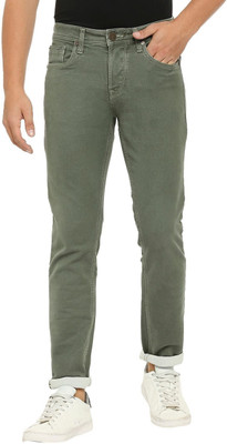 LAWMAN PG3 Slim Men Green Jeans