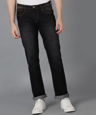 Urbano Fashion Regular Men Black Jeans