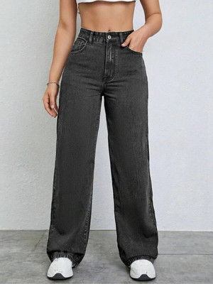 Rockwell Boyfriend Women Dark Grey Jeans