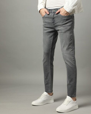 Random Slim Men Grey Jeans