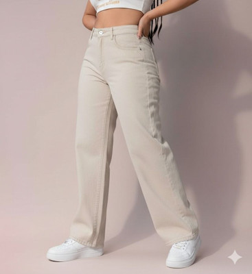 SITIZ Straight Fit Women White Jeans