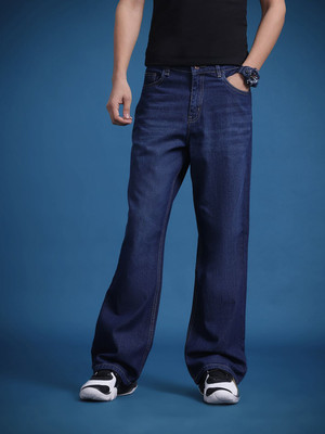 Roadster Flared Men Blue Jeans