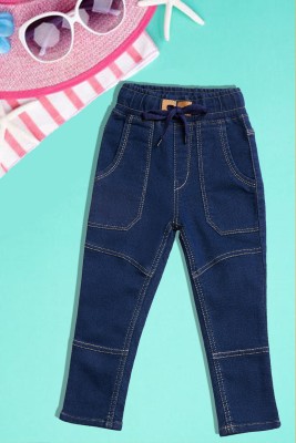 F2M Jogger Fit Girls Blue Jeans