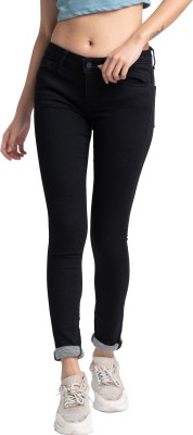 Spykar Slim Women Black Jeans