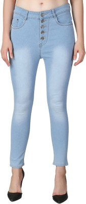 Crazeis Skinny Women Light Blue Jeans