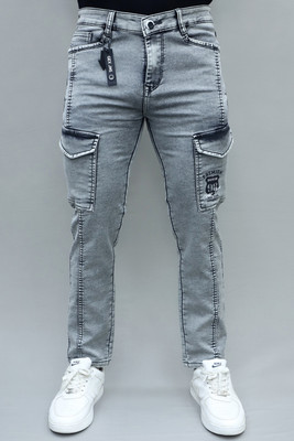 GEX Regular Men Grey Jeans