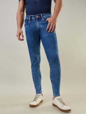 Tim Paris Slim Men Grey Jeans