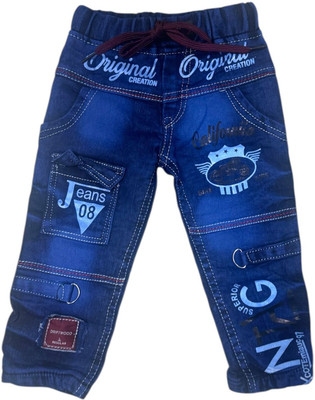 Fashiva Jogger Fit Boys Blue Jeans