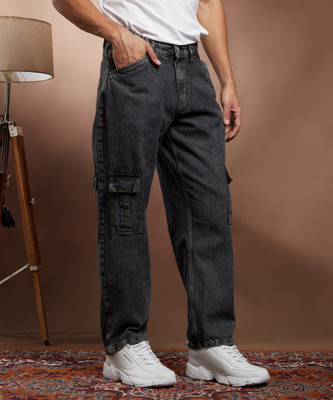 CAMPUS SUTRA Relaxed Fit Men Black Jeans