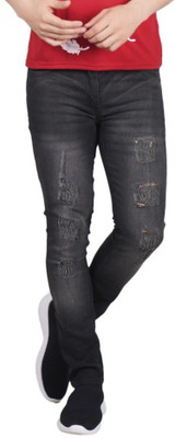 Fader Slim Men Grey Jeans
