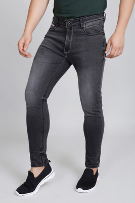 white apple jns Slim Men Black Jeans